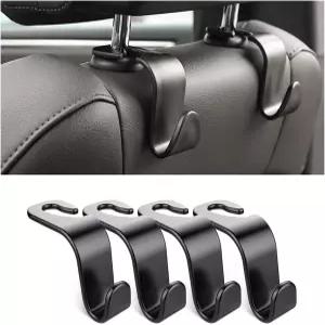 카시트 헤드레스트 후크 핸드백 코트 식료품 가방 자동차 인테리어 액세서리 범용 차량 뒷좌석 걸이