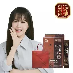 [한삼인][농협홍삼] 한삼인 홍삼진 굿데이스틱 10ml 100포 2세트+쇼핑백
