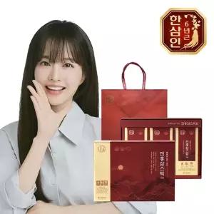 [한삼인][농협홍삼] 한삼인 통째로 갈아넣은 진홍삼스틱 10g 30포+쇼핑백