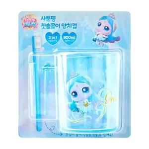 프린세스 캐치티니핑 여아 캐릭터 칫솔꽂이 양치컵 사뿐핑 욕실용품 없는 위생