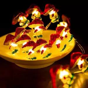 버섯 LED 조명 와이어 와이어전구 트리