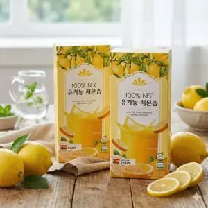 프롬바이오 유기농 레몬즙 100% NFC 착즙 원액 스틱 데일리 상큼한 활력 루틴 14포