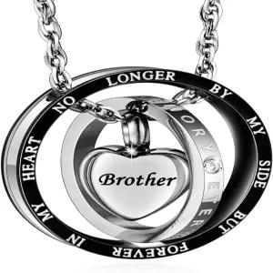 시우다 화장 유골함 목걸이 영원한 기억 조각 기념 스테인리스 스틸 재 홀더