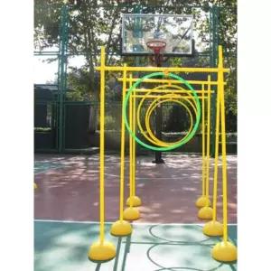 드론 축구장 장애물 경기장 훈련 연습 트랙 원형 대결 축구