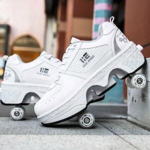 롤러슈즈 인라인 바퀴달린 운동화 화이트 휠 200 신발 스케이트