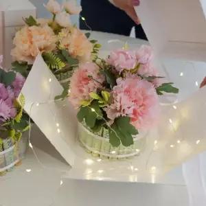 깜짝 플라워 용돈 케이크 박스 어버이날 부모님 생신 이벤트 반전 용돈 상자