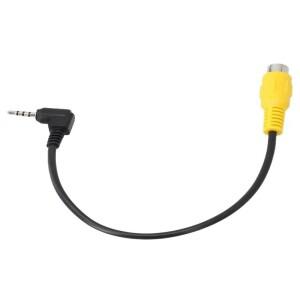 차량용 AV 입력 컨버터 케이블-2.5mm 케이블, 후방 주차 카메라-자동차 DVR