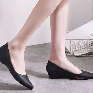 여성 슈즈 플랫 디자인 깜끔한 젤리 데일리 아쿠아xyz793