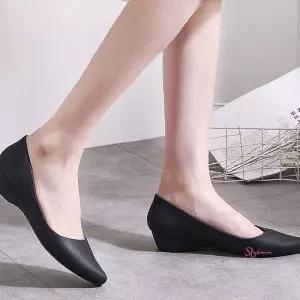 여성 플랫 슈즈 아쿠아 젤리 데일리 깜끔한 디자인wxy154