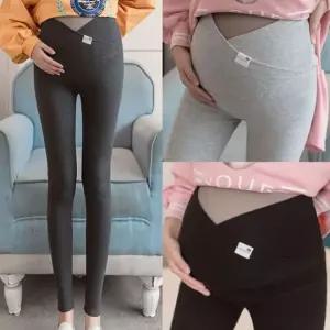 V라인 슬림핏 임산부 레깅스 배보호 임신복