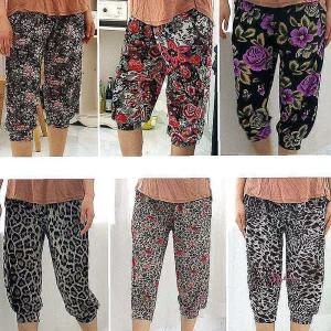 몸빼바지 7부 할머니 얇은 밴딩 엄마 일바지pqr826