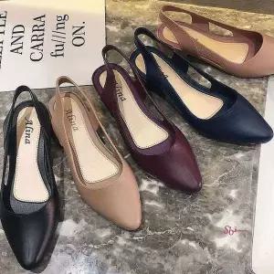 여성 아쿠아 플랫슈즈 젤리슈즈 단화 슬링백opq042