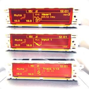 레드 스크린 모니터 지원 USB 듀얼 존 에어 블루투스 12 핀, 푸조 407 Sega triumph C5