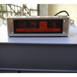 푸조 307 시트로엥 C4 용 12 핀 레드 스크린 지원 USB 및 블루투스 메뉴 디스플레이 모니터,