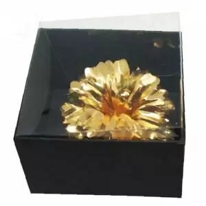 24K 금박 브로치 장식 핀 보석함 포장 감사 표현 선물 기념품 액세서리