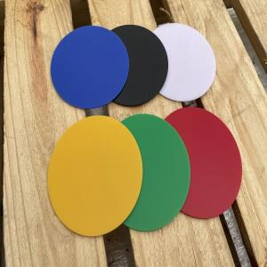 원형 불투명 아크릴 보드 PMMA 플렉시 유리, 화이트, 블랙, 레드, 그린, 옐로우, DIY 프로젝트, 웨딩 및 홈