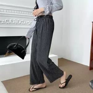 [의류] 스판 허리밴딩 코디 캐쥬얼 빅사이즈 여자바지 신상