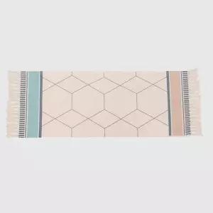 TBZ 코튼 러너 에스닉 감성 카페트 C-05(150x60cm)