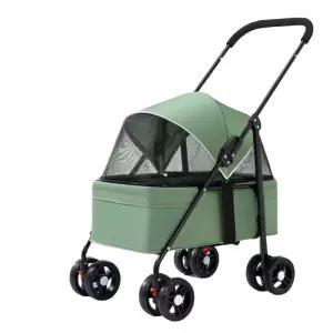 분리형 반려동물 유모차 중형견 저상형 애견 펫모차 애완견 시트분리형 개모차 프리미엄