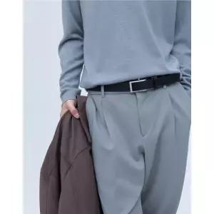 [롯데백화점]질스튜어트 블랙 버클장식 소가죽 자동벨트JUBE4F252BK