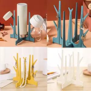 컵건조대 예쁜 인테리어 카페 텀블러 분유병 건조 컵건조대 컵꽂이