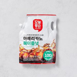 오늘좋은 아메리카노 헤이즐넛 2.1L