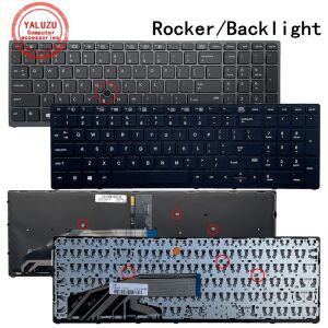 미국 영어 호환 hp ZBOOK 15 G3 G4 17 HSTNN-C87C새 노트북 키보드