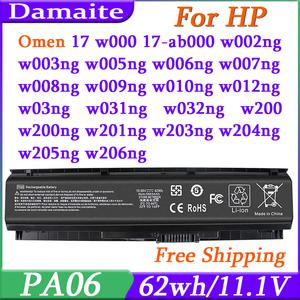 PA06 849911-850 배터리 호환 hp 오멘 17 17-w 17-ab200 17t-ab00 17-w200 시리즈 17-w053dx 17-w033dx 17-