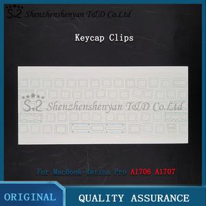전체 풀 세트 A1706 A1707 가위 클립 힌지 호환 맥북 프로 레티나 13 15 터치 바 키보드 키 캡 Repa