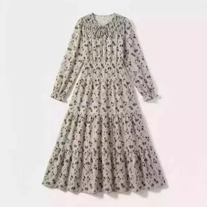 클라셰 리본카라셔링원피스+벨트SET_B5S0601