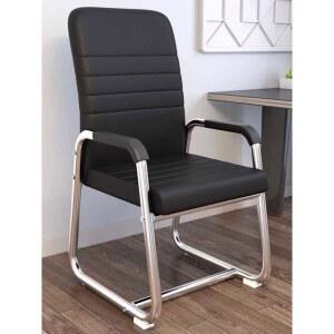 바퀴없는의자 사무용 회의실 편한 가죽 공부용 리클라이너 바퀴