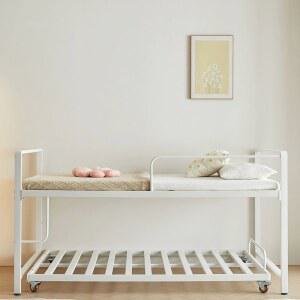 미니 철제 공주 더블 파운데이션 이투스베딩 깔판 공간 패브릭침대 공주침대 가능 1 5호