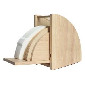 커피 필터 여과지홀더 보관함 여과지거치대 원두 BN 원목V형 핸드드립 케이스 드리퍼 소형