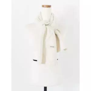 [하프클럽/샵앤]여성 방한 단추여밈 다이아 니트 머플러 AIM-WMF-0889-아이보리