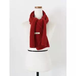 [하프클럽/샵앤]여성 방한 단추여밈 다이아 니트 머플러 AIM-WMF-0889-레드