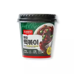 요리하다 짜장 떡볶이 컵 120G*12개