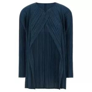 라프리마 플리츠 플리즈 이세이 미야케 멜로우 플리츠 코트 PP58JA282 75