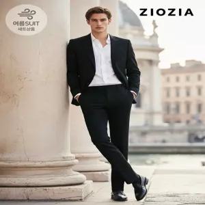 [지오지아]쿨 울 블랙 정장세트 (AAE2SB1501_AAE2SP1501_BK)