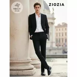[하프클럽/지오지아]쿨 울 블랙 정장세트 (AAE2SB1501_AAE2SP1501_BK)