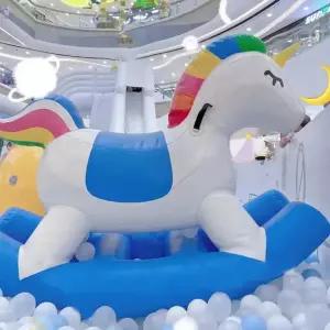 이오 바나나시소 시소 대형 에어바이킹 풀장 바캉스