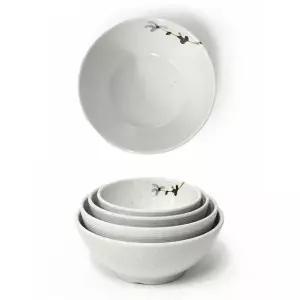 멜라민 한정식 대접 면그릇 비빔밥 그릇 19.4cm 6호