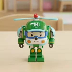 로보카폴리 변신로봇 디럭스 헬리 장난감 헬리콥터 역할놀이 장난감 로보트 헬기 10cm