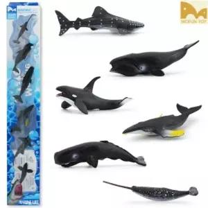 MP6028 미니 피규어 바다 고래 친구들어 동물어 고래어 인형 모형어 규어 장난감