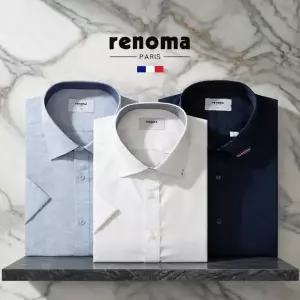 [레노마](강남점) 셔츠 여름 반팔 스판 구김적은 링클프리 와이셔츠 남방