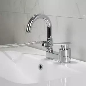 수도꼭지 욕실 세면대 파이프겸용수전 T3-460C