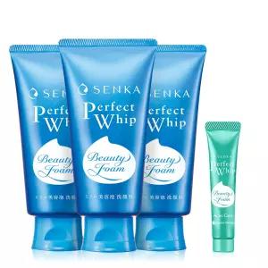 센카 퍼펙트 휩 120g 3개 + 아크네 휩 15g