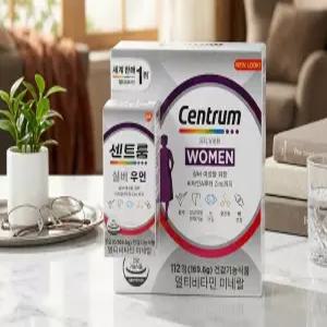 센트룸 실버 우먼 112정 종합비타민 Centrum