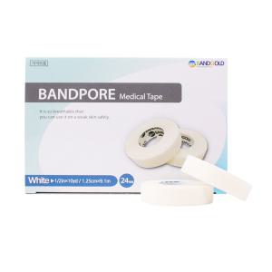 밴드골드 종이반창고 흰색 1/2inch 24롤/밴드포어