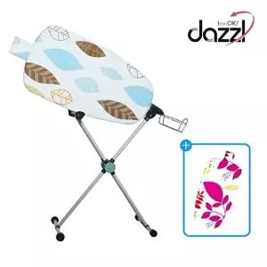 [다즐]360도 회전 명품 스탠드 다리미판 와이드형 잎새+추가 커버(EZ-30)