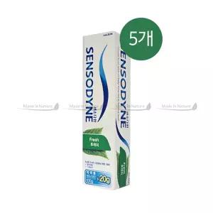 센소다인 후레쉬 치약(120g) x 5개 시린이개선효과/충치예방